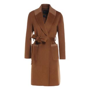 3期免息-乔万尼绵羊毛大衣时尚外套女秋冬高级感商场同款ET4A856