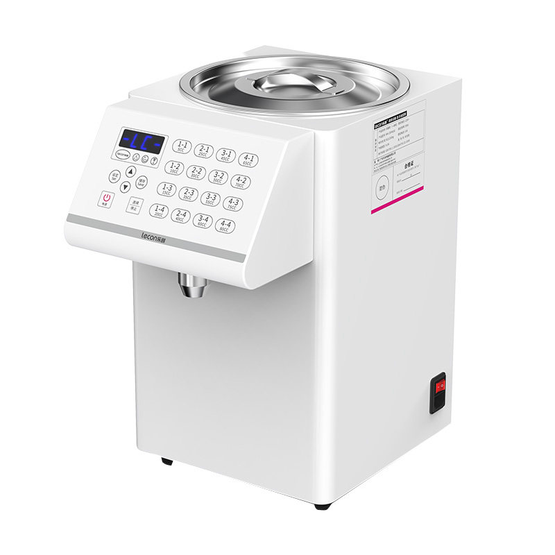 lecon/乐创 果糖机商用奶茶店专用 小型全自动出糖牛奶糖浆定量机