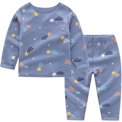 儿童德绒内衣套装发热秋衣秋裤