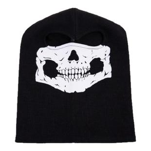 使命召唤6GHOST幽灵面具户外骑行防尘骷髅面罩保暖秋冬男游戏头套