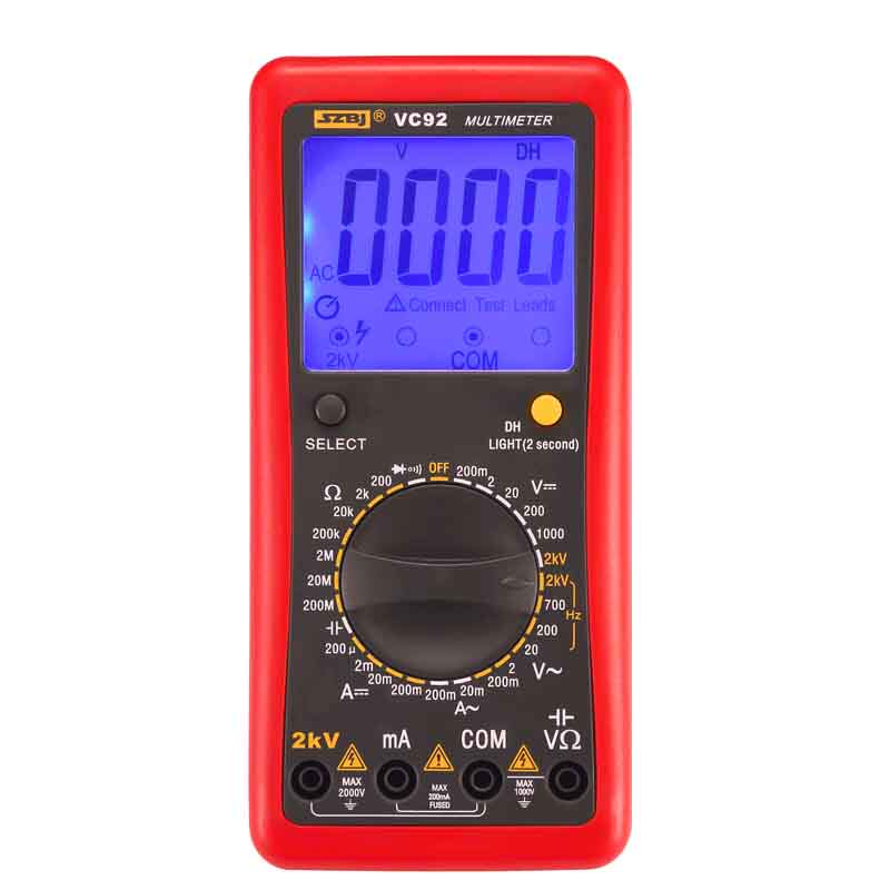 交直流2000V数字万用表高压矿用