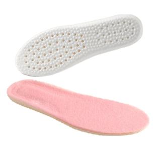 儿童保暖鞋垫冬季加绒加厚小孩专用纯棉毛毛运动减震透气吸汗防臭