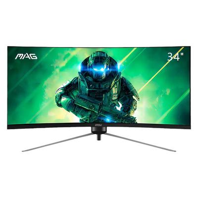 微星34英寸180Hz台式曲面带鱼屏