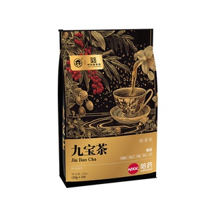 哈药世一堂九宝八宝茶人参枸杞桑茶玛卡男肾补精强养生茶包持久