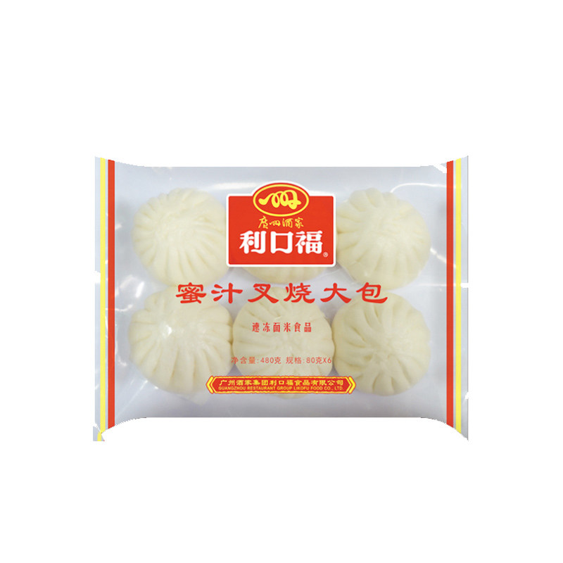 广州酒家利口福蜜汁叉烧大包480g