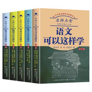 名师点金 高效学习法全5册 语文数学英语物理化学可以这样学 学习方法决定学习成绩基础知识大全训练题初中辅导工具书提高学习效率
