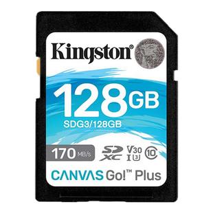 金士顿官方128G相机SD内存卡256g佳能索尼单反摄影存储大卡高清4K