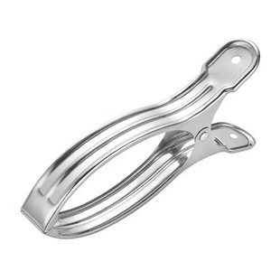 不锈钢晾晒夹子大号棉被夹晾衣架夹防滑防风大开口晒被夹子 包邮