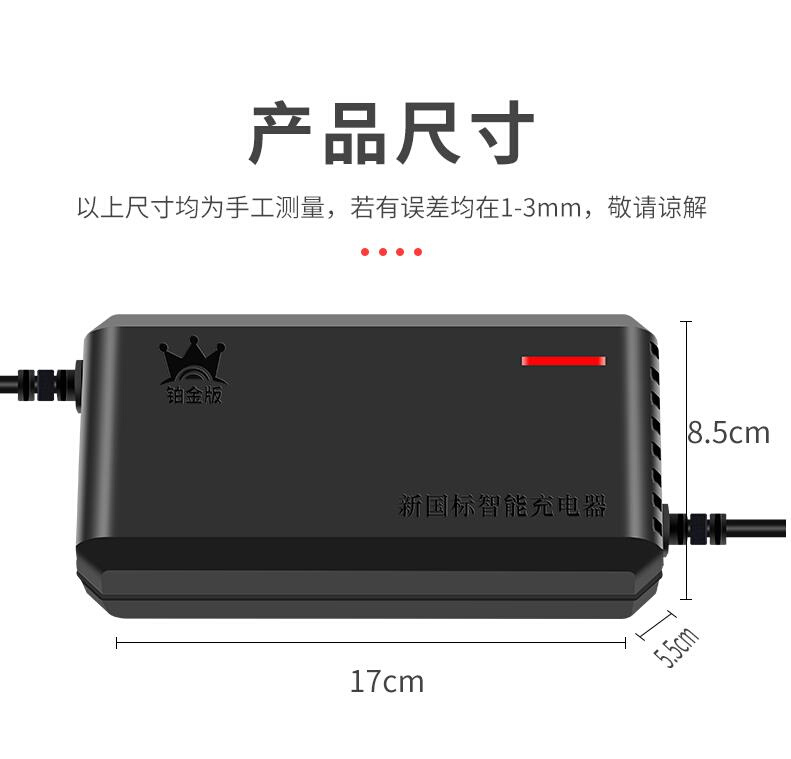 新国标智能电动车电瓶充电器48V60V72V12AH20AH0AH45AH50A防水款 电动车/配件/交通工具 电动车充电器 原图主图