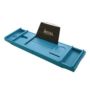 诺宝尼北欧轻奢可伸缩置物架竹制民宿酒店高档泡澡架浴缸置物板