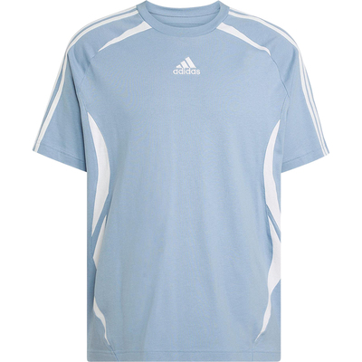 Adidas/阿迪达斯正品2025夏季款男士运动足球日常宽松短袖KE0144