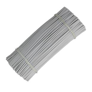 黑白色电镀锌铁丝扎线圆扁园林扎带绑丝葡萄藤枝扎丝吊牌绑枝包塑