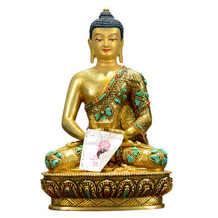 尼泊尔进口《三世佛》《释迦牟尼》《药师》《阿弥陀佛》铜佛像