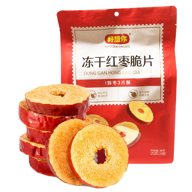 好想你冻干红枣脆片博士140g