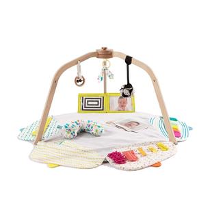 kidsbay新生婴儿健身架蒙氏早教架宝宝益智玩具实木教具0-1到3岁