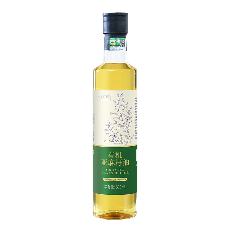 谷坊时节冷榨有机亚麻籽油500ml