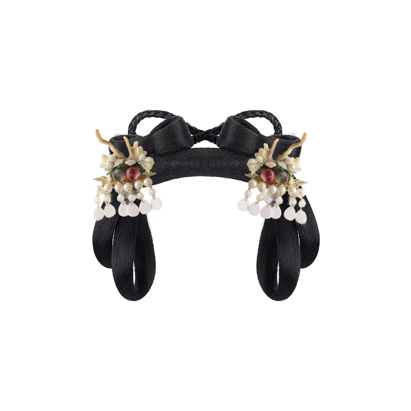 丝慕汉服假发一体式懒人发包