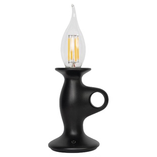 HBK烛光复古灯北欧风格充电无极调光触摸台灯卧室氛围摆件手提灯