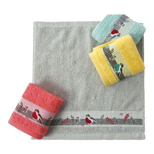 金号方巾纯棉A类无捻纱提缎成人儿童家用洗脸小毛巾吸水擦手擦脸