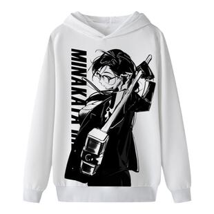 夏日重现 南云老师 慎平卫衣痛衫秋冬季卡通连帽衣服青少年小舟潮