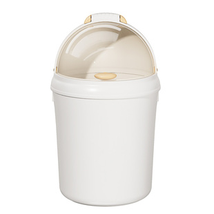 垃圾桶家用客厅桌面卧室厨房厕所卫生间办公室大号大容量带盖纸篓