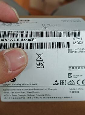 【询价】6es7222-1hh32-0xb0  模块，适用