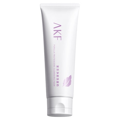 AKF紫苏净透洗面奶温和清洁