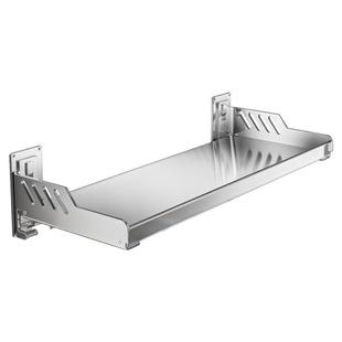 不锈钢阳台洗衣机置物架上方挂墙架子卫生间脸盆免打孔厕所收纳架