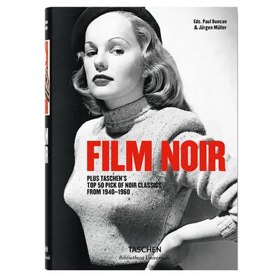 【预售】黑色电影英文电影精装进口原版外版书【Bibliotheca Universalis】Film Noir