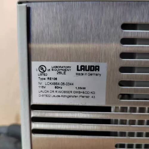 议价德国LAUDA劳达水浴温度控制器恒温器RE106