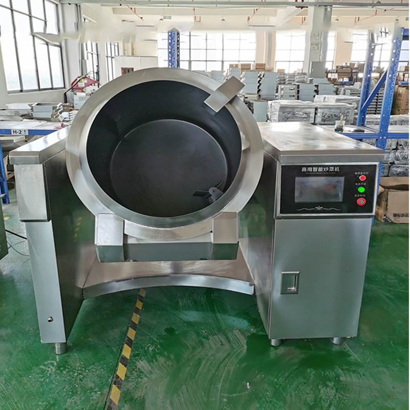 源头工厂商用炒菜机 学校政企大型滚筒全自动搅拌智能炒菜机器人