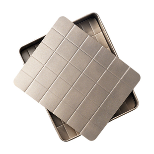 雪花酥牛轧糖专用模具盘大号整形烤盘太妃糖磨具冷却定型全套装用