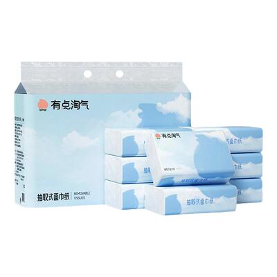 会员精选维达棉韧plus悬挂式抽纸240抽*6提箱装
