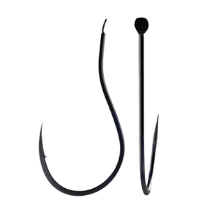 曲柄歪嘴千又细条鱼钩鲤鱼散装鱼钩钩渔具5号2号大物3号4号手工