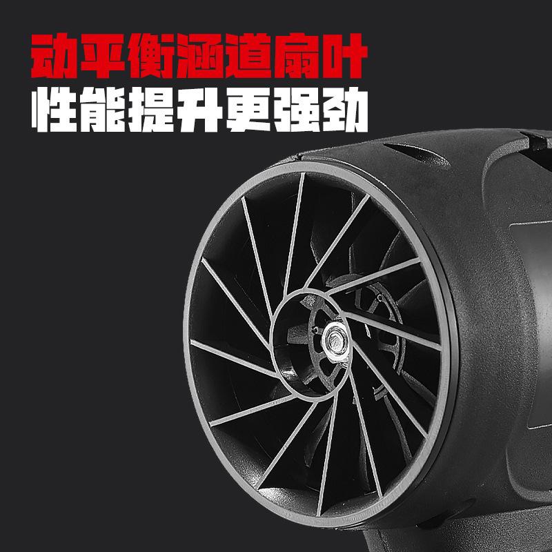 定制无线充电式锂电涡轮吹风机吹鼓风机尘工业便携锂电池级机