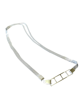 INNOSENSE重工强推两戴锁骨链纳米镀白银新款潮小众设计项链