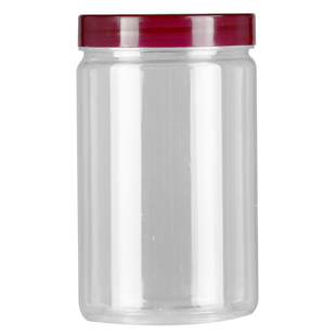 整箱PET塑料包装瓶塑料瓶带盖饼干花茶罐子加厚透明食品级密封罐