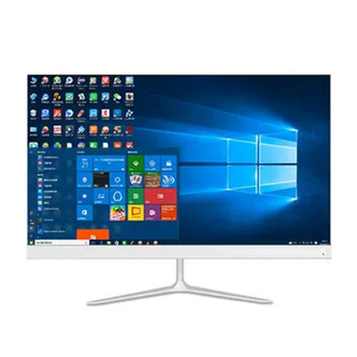 窄边一体机电脑19-27寸i3i5i7办公游戏台式整机家用电脑可加触屏