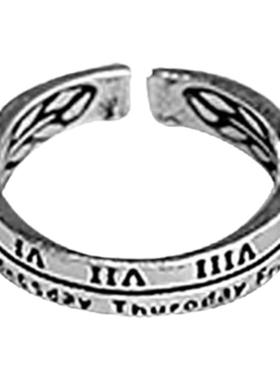 戒指女小众设计简约男ins嘻哈