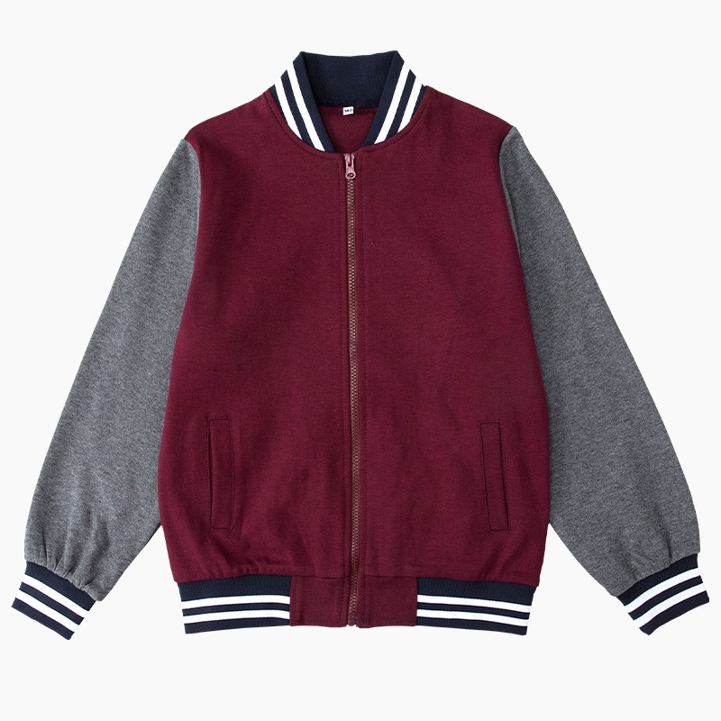 校徽校服 恩施清江外国语学校棒球服运动服 春秋款运动上衣长裤