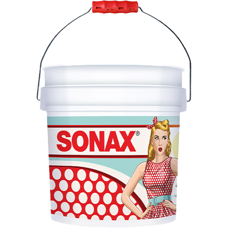 sonax索纳克斯洗车专用水桶洗车便携式户外水桶大号加厚洗车水桶