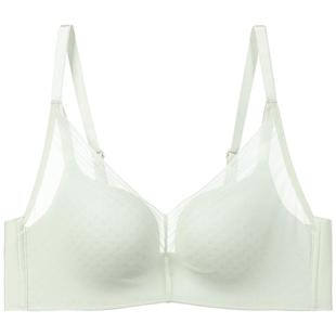 【风巢舒挺杯】安莉芳透气上托文胸女小胸聚拢本命年红无钢圈内衣