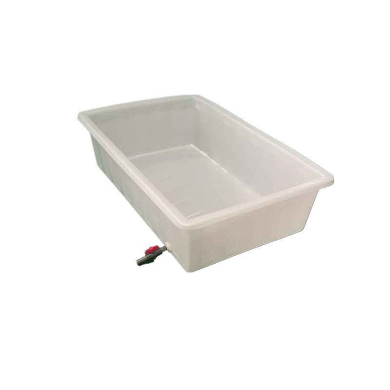 食品级加厚牛筋塑料水箱大号水产养鱼养龟长方形矮浅盆养殖水蛭槽