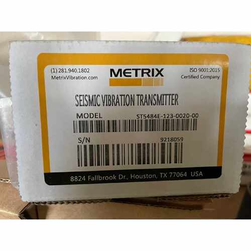 议价全新美国METRIX迈确震动变送器ST5484E-123-0020-00