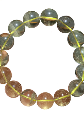 天然大颗粒黄金陨石手链饰品情侣