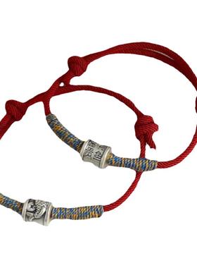 古罗珠宝男女999足银国风