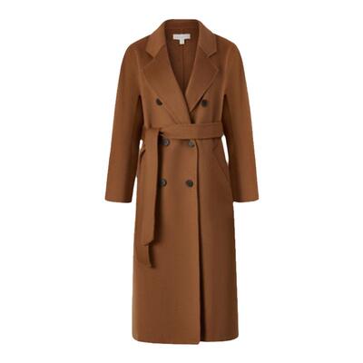 【绵羊毛+桑蚕丝+骆驼绒】PRICH老钱风毛呢大衣冬季外套女