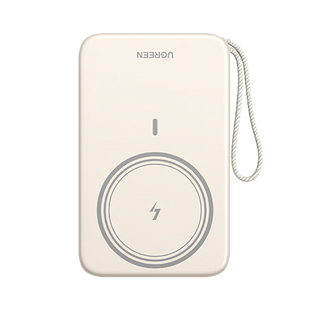 【充电宝3C认证可上飞机】绿联2026新款磁吸自带线充电宝20000毫安适用苹果17快充16移动电源正品