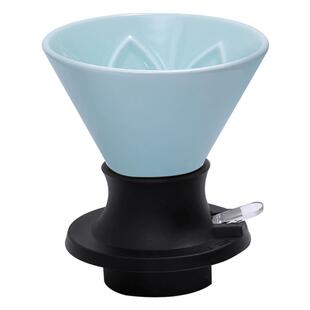 陶瓷聪明杯v60滤杯咖啡滤杯玻璃陶瓷漏斗手冲咖啡壶过滤套装器具