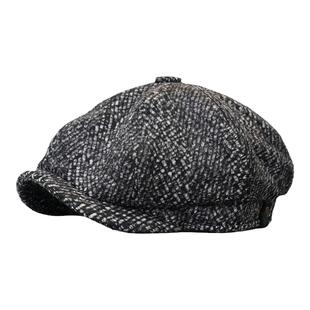 Classy key新加坡设计师联名款复古英伦贝雷帽男春秋百搭报童帽子